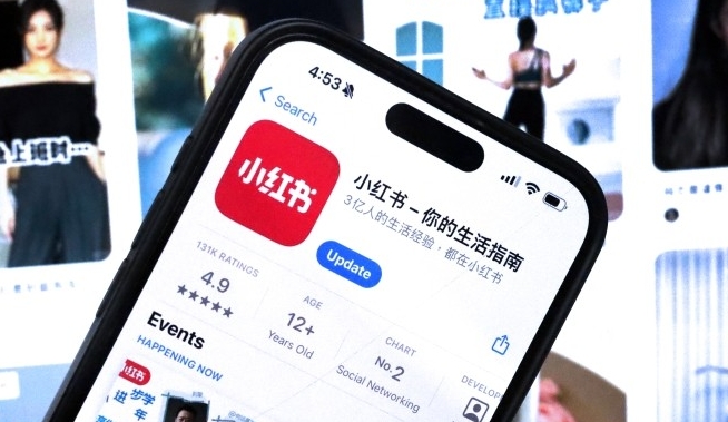 繼登頂美國下載榜後，“小紅書”正在霸榜全球應用商城