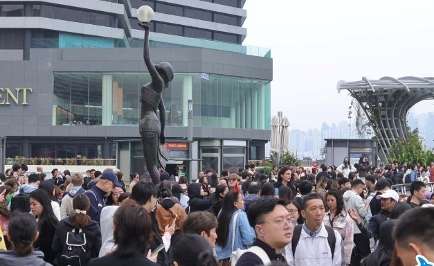 元旦假期，香港零售業生意暢旺
