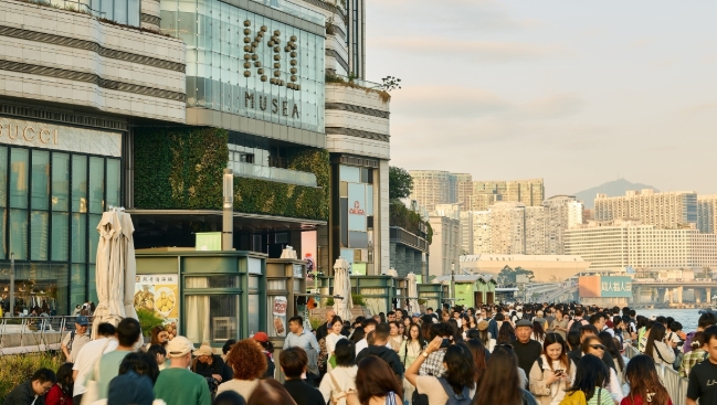 除夕元旦遇內地連假香港K11 MUSEA期內人流年漲近5成