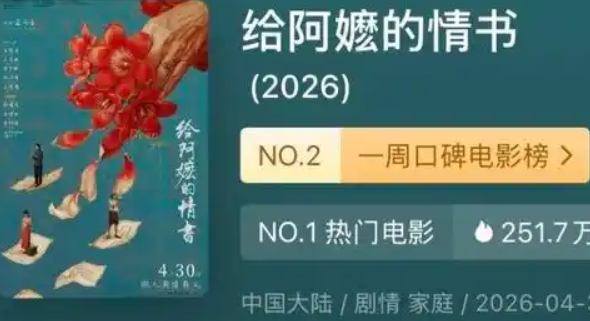 《給阿嬤的情書》火出圈，東南亞華人刷屏求放映！