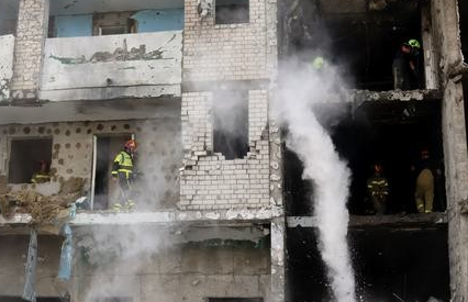 俄軍發射高超音速導彈襲擊基輔致61人死傷